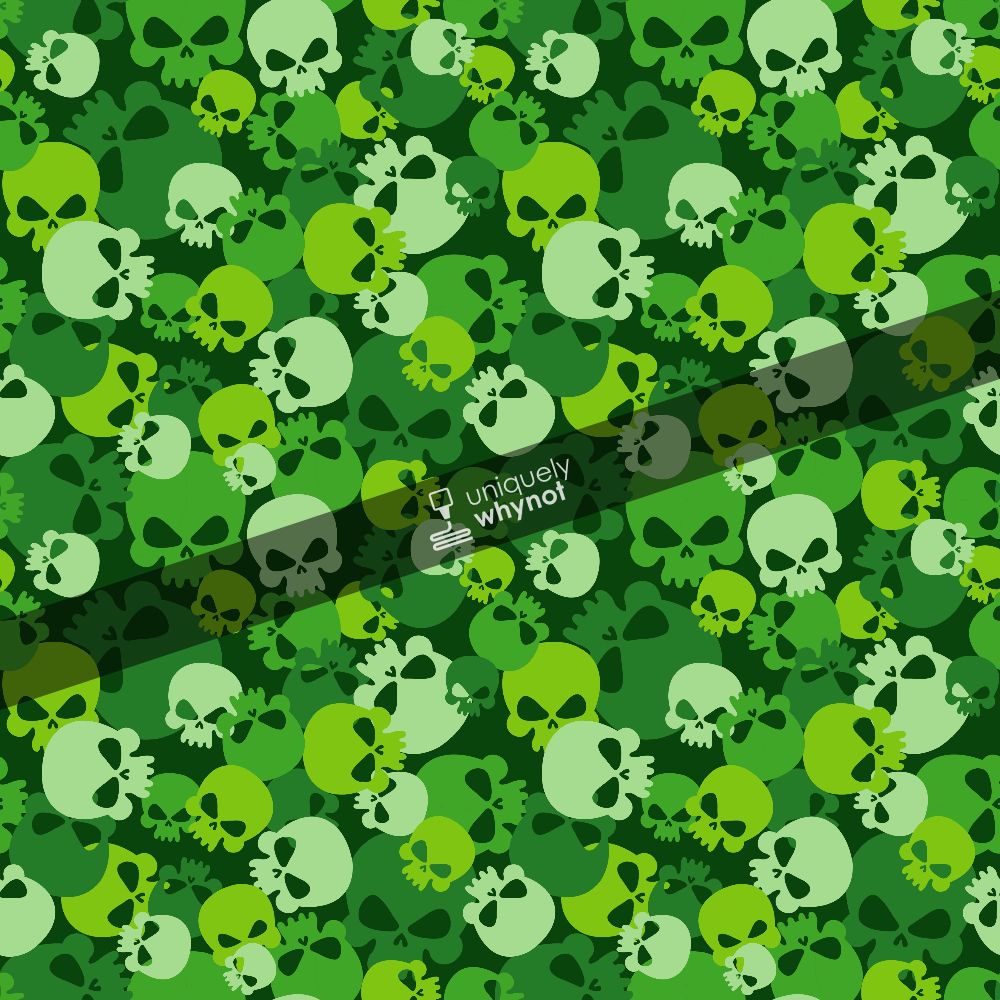 Pattern Craft Vinyl, HTV and Sublimation Paper - Skull Camouflage 06