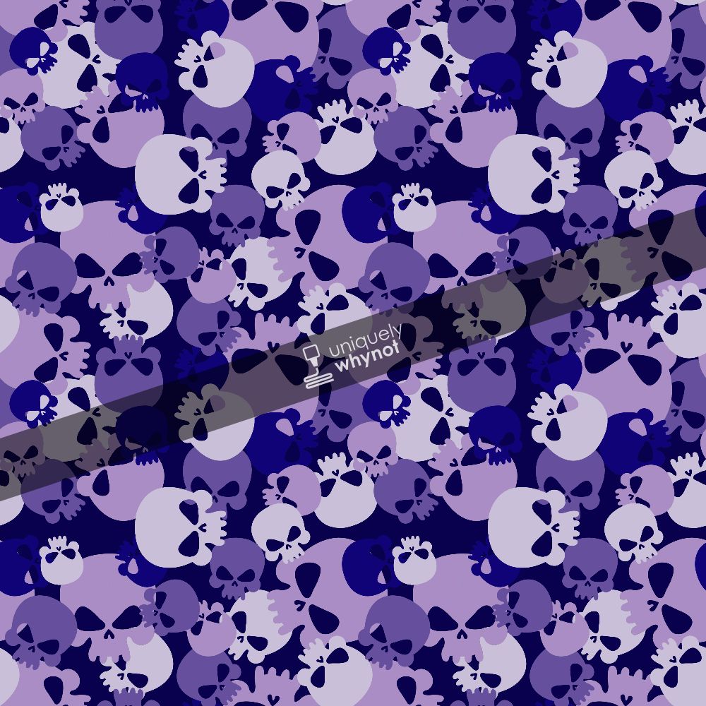 Pattern Craft Vinyl, HTV and Sublimation Paper - Skull Camouflage 08