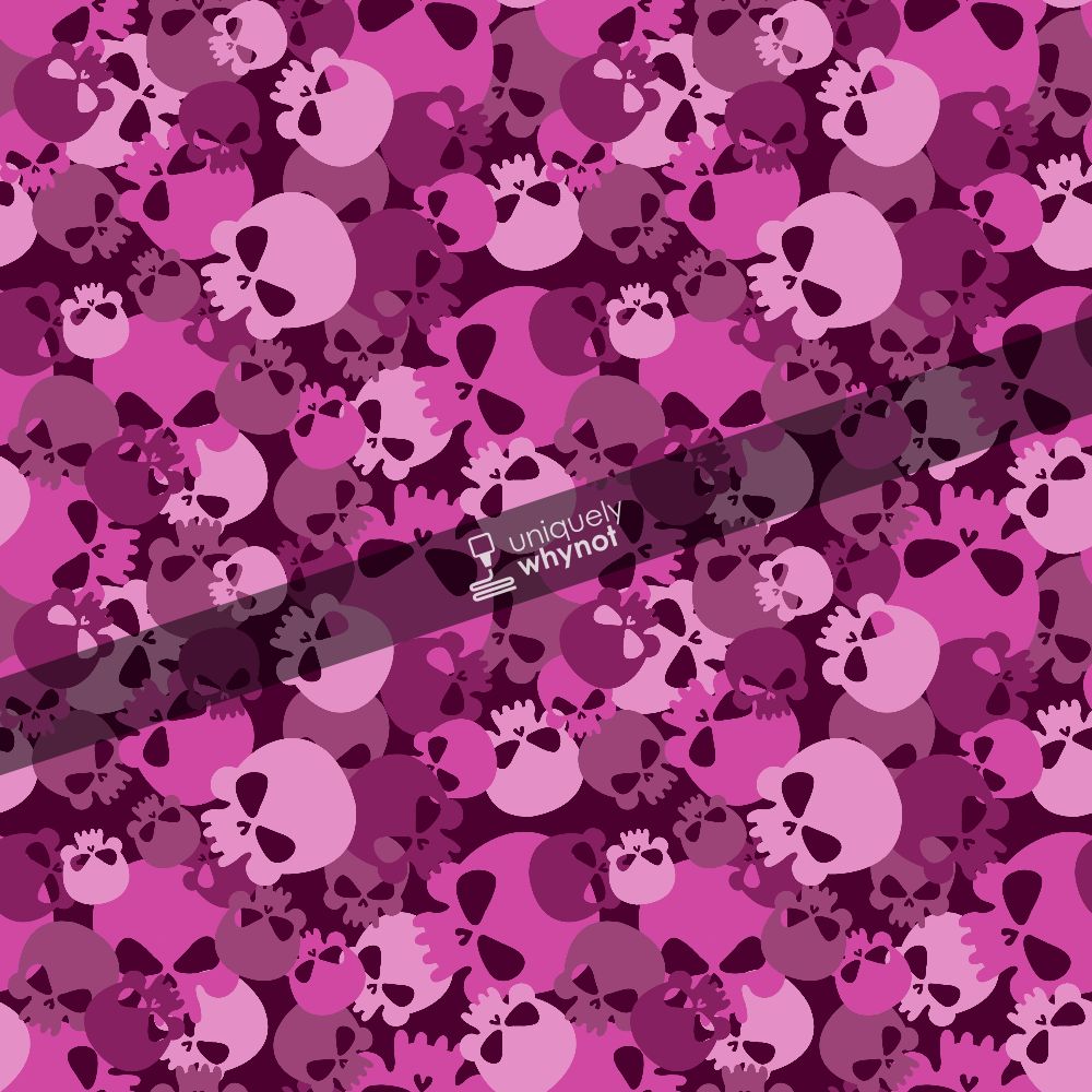 Pattern Craft Vinyl, HTV and Sublimation Paper - Skull Camouflage 10