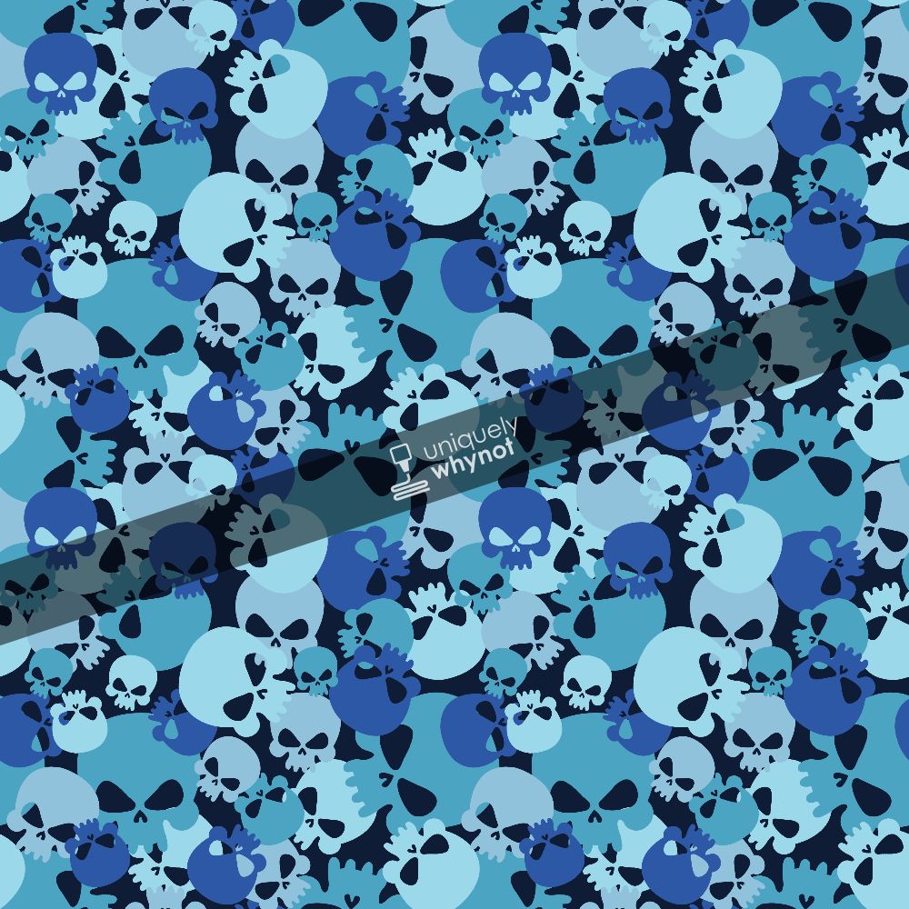 Pattern Craft Vinyl, HTV and Sublimation Paper - Skull Camouflage 12