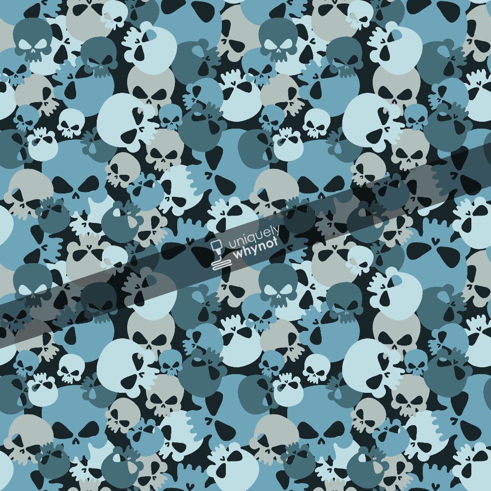 Pattern Craft Vinyl, HTV and Sublimation Paper - Skull Camouflage 13