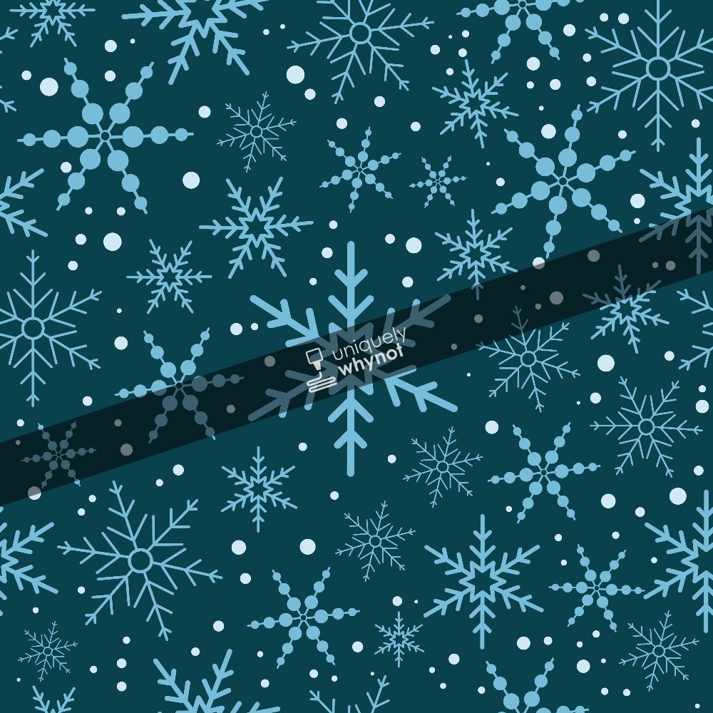 Pattern Craft Vinyl, HTV and Sublimation Paper - Snowflakes 01