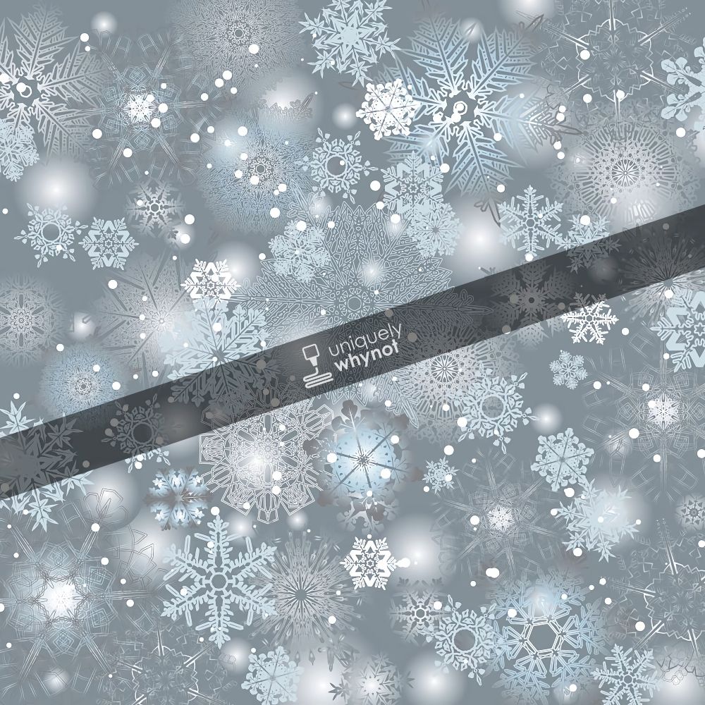 Pattern Craft Vinyl, HTV and Sublimation Paper - Snowflakes 02