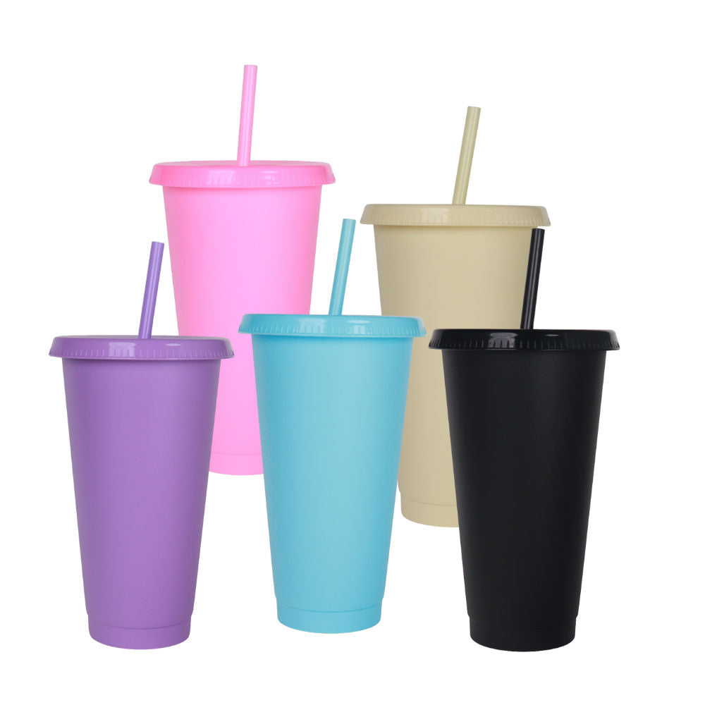 24oz Solid Color Cold Cups