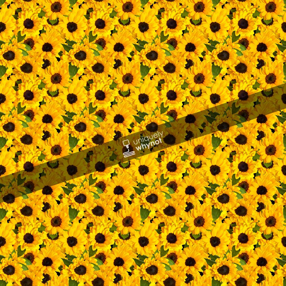 Pattern Craft Vinyl, HTV and Sublimation Paper - Sunflower 01