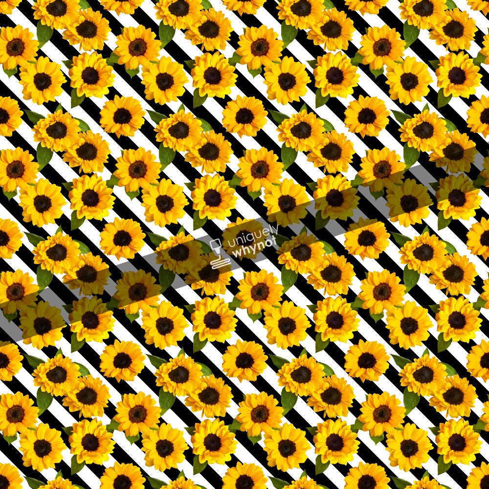 Pattern Craft Vinyl, HTV and Sublimation Paper - Sunflower 04