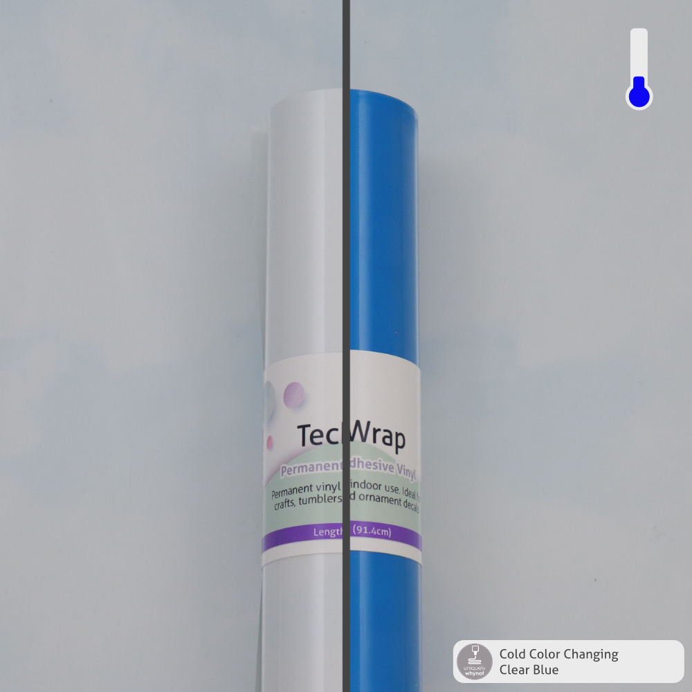 Cold Colour Changing Permanent Adhesive Vinyl - TeckWrap
