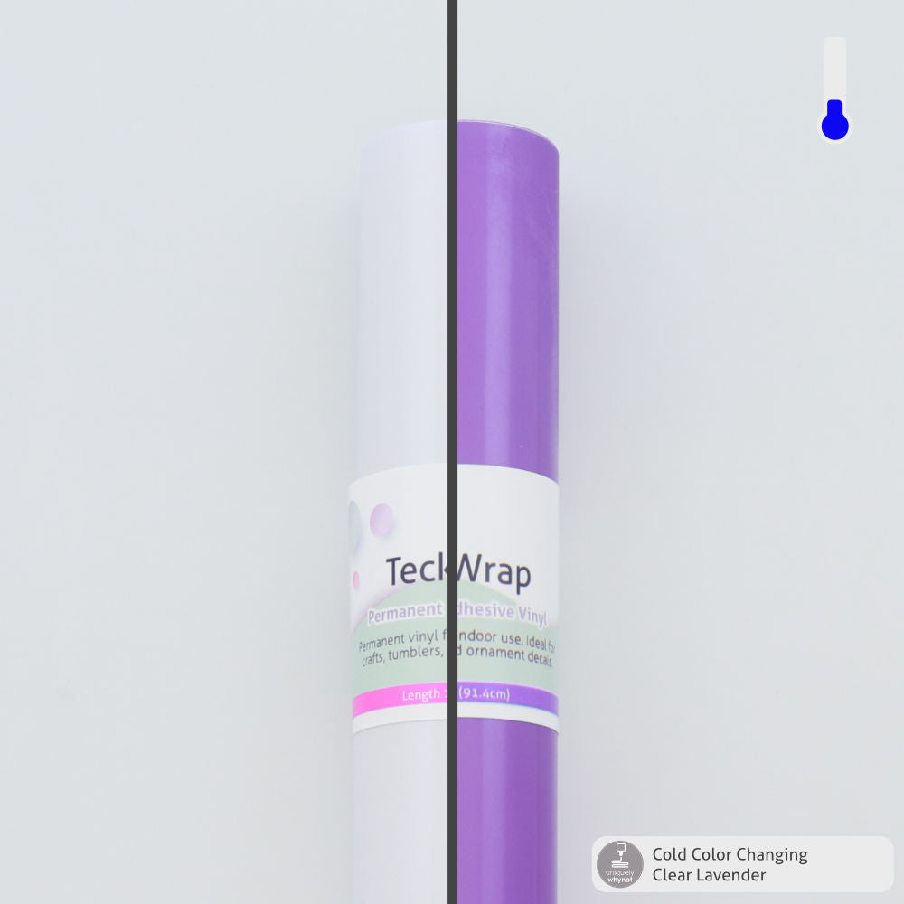 Cold Colour Changing Permanent Adhesive Vinyl - TeckWrap
