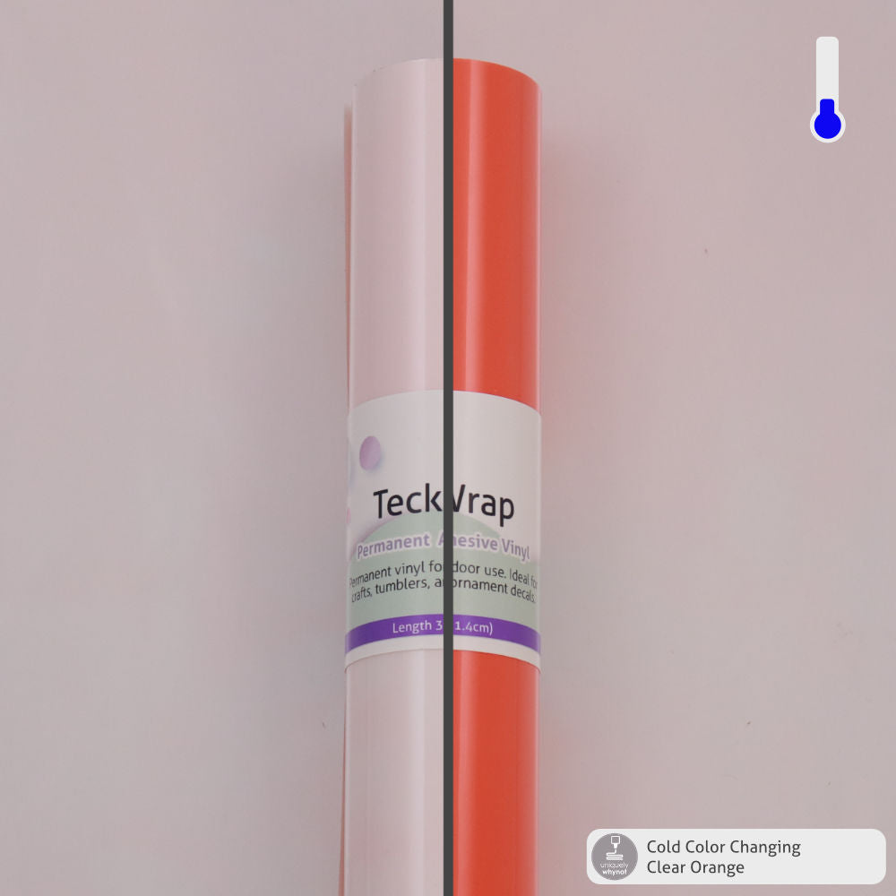Cold Colour Changing Permanent Adhesive Vinyl - TeckWrap