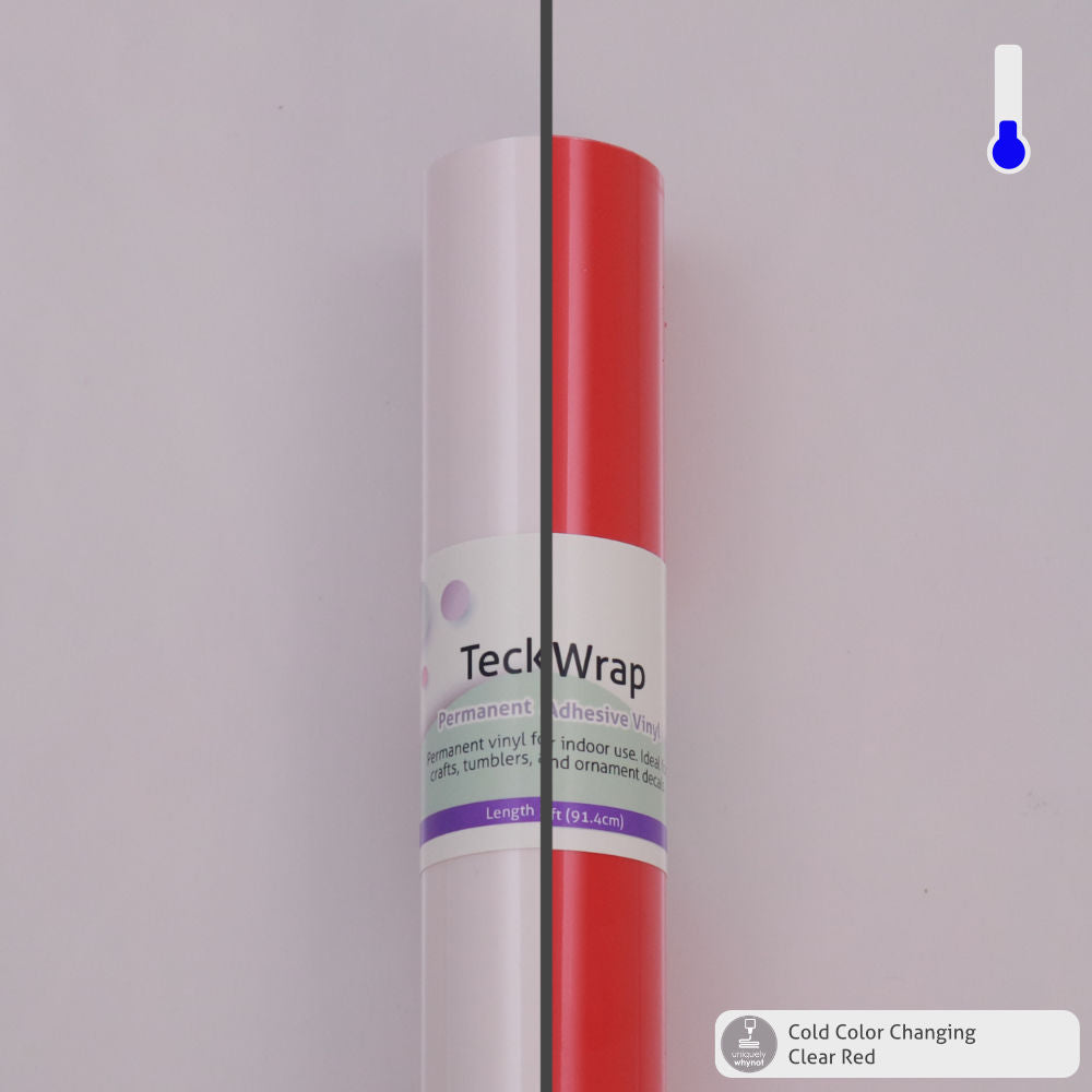 Cold Colour Changing Permanent Adhesive Vinyl - TeckWrap