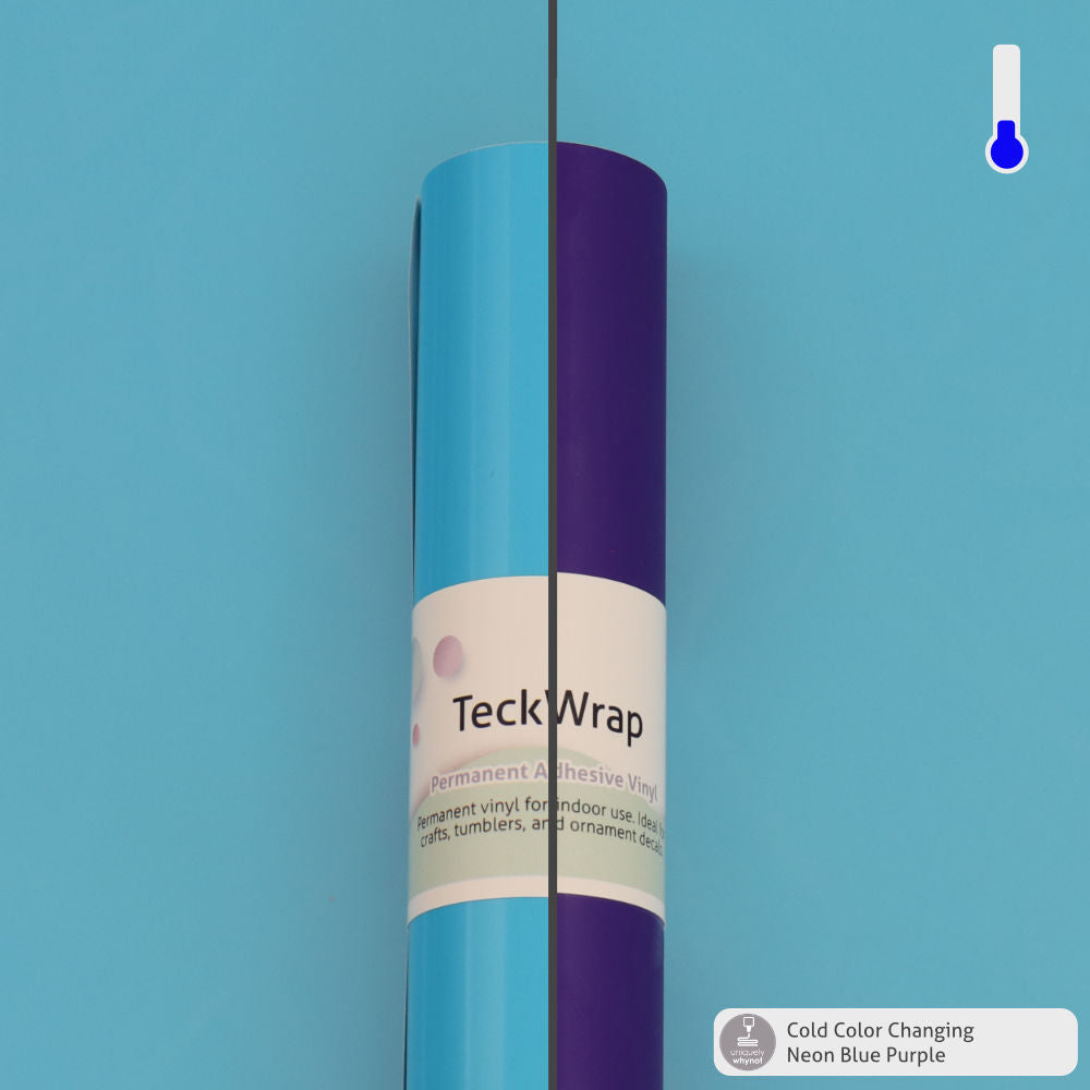 Cold Colour Changing Permanent Adhesive Vinyl - TeckWrap