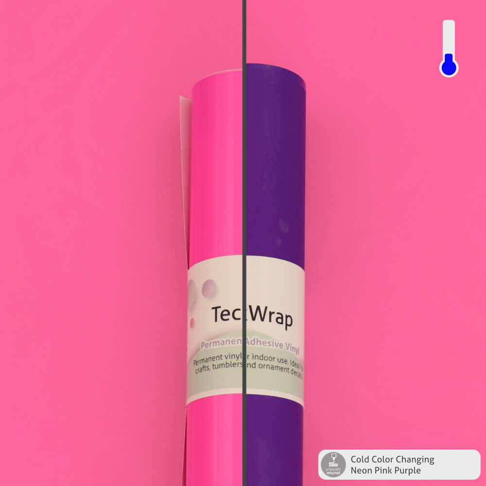 Cold Colour Changing Permanent Adhesive Vinyl - TeckWrap