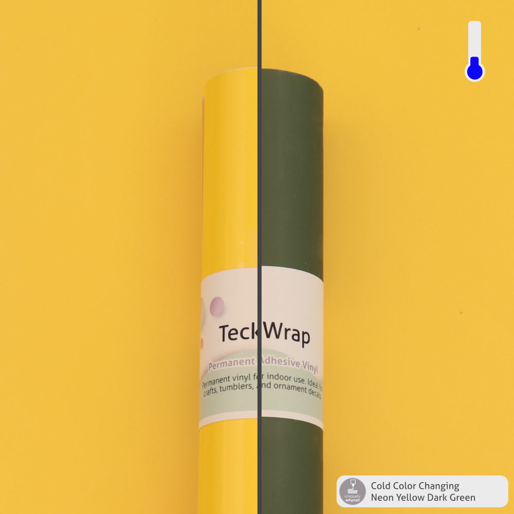 Cold Colour Changing Permanent Adhesive Vinyl - TeckWrap
