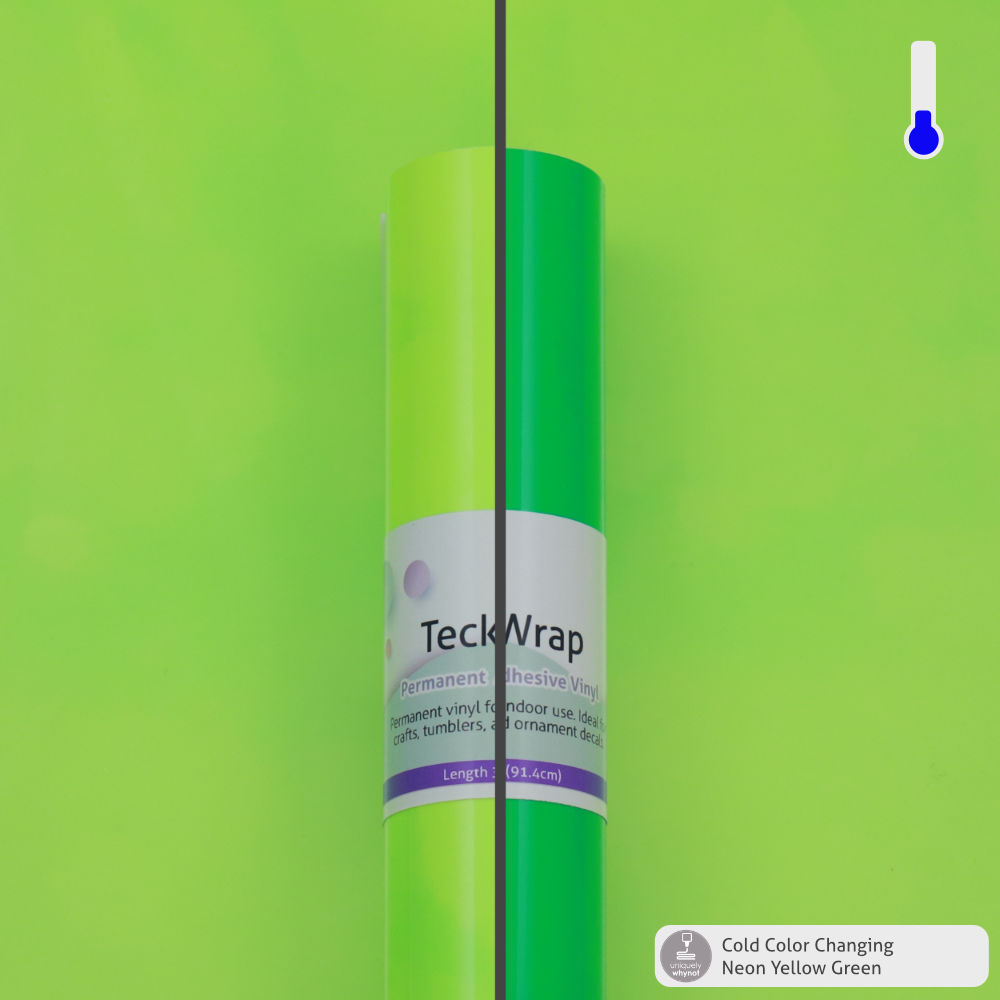 Cold Colour Changing Permanent Adhesive Vinyl - TeckWrap