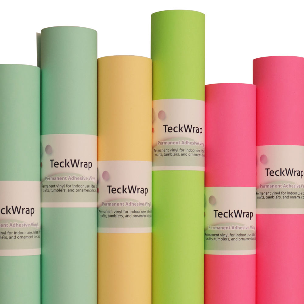 Glow in the Dark Permanent Adhesive Vinyl - TeckWrap