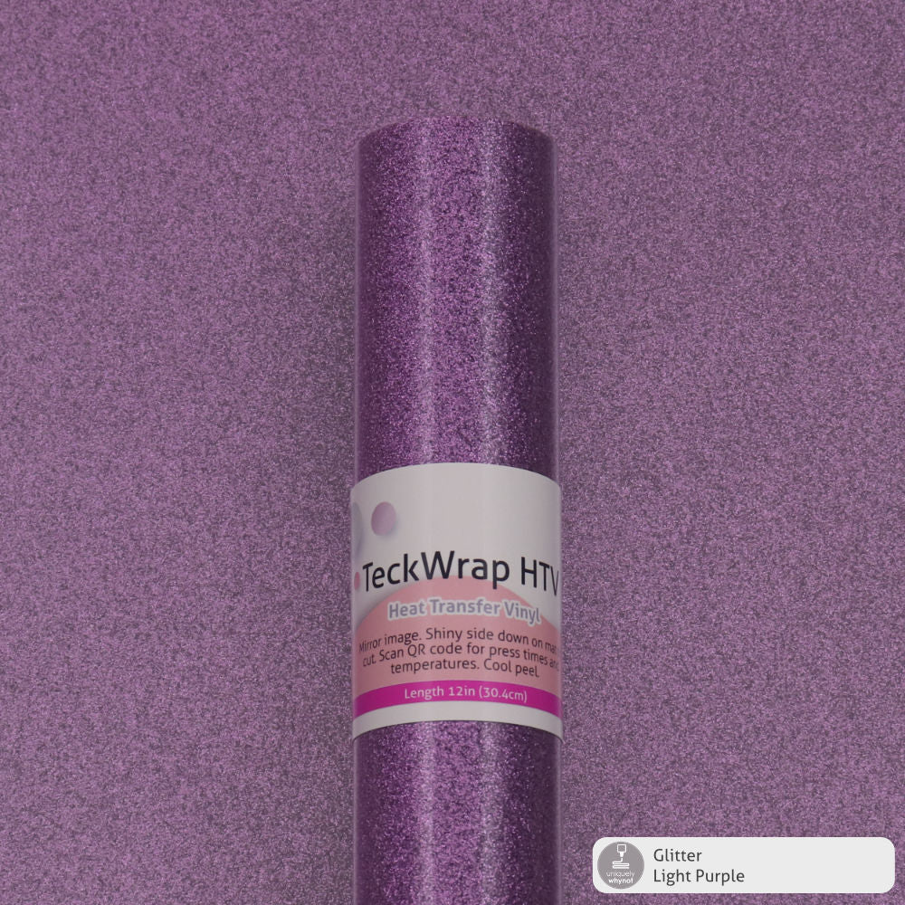Glitter Heat Transfer Vinyl - TeckWrap