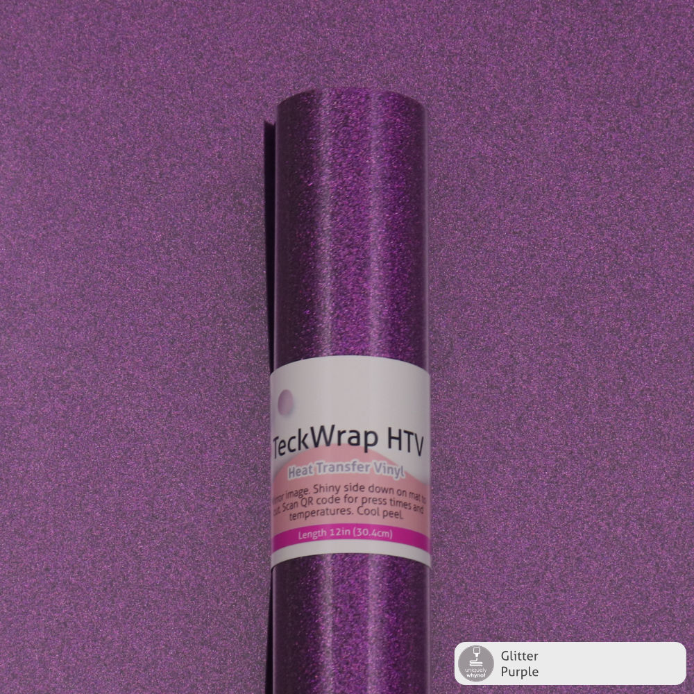 Glitter Heat Transfer Vinyl - TeckWrap