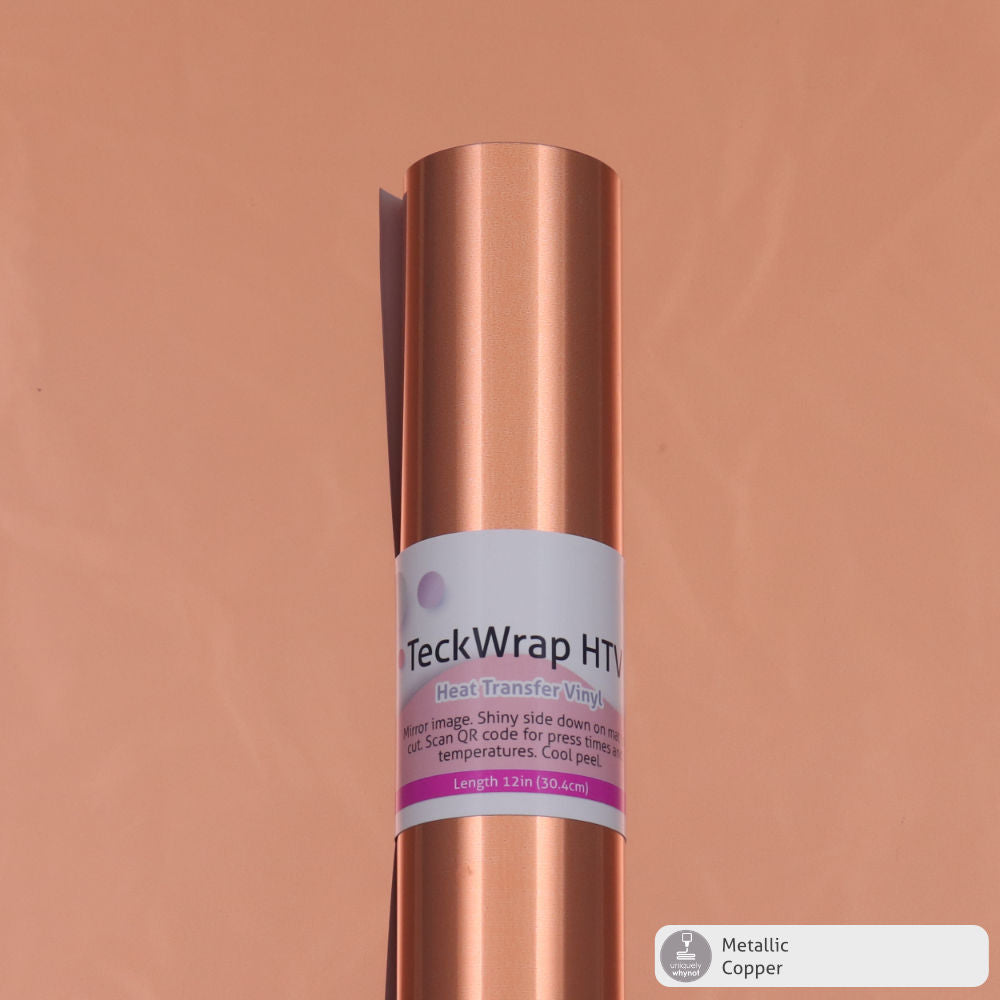 Metallic Heat Transfer Vinyl - TeckWrap