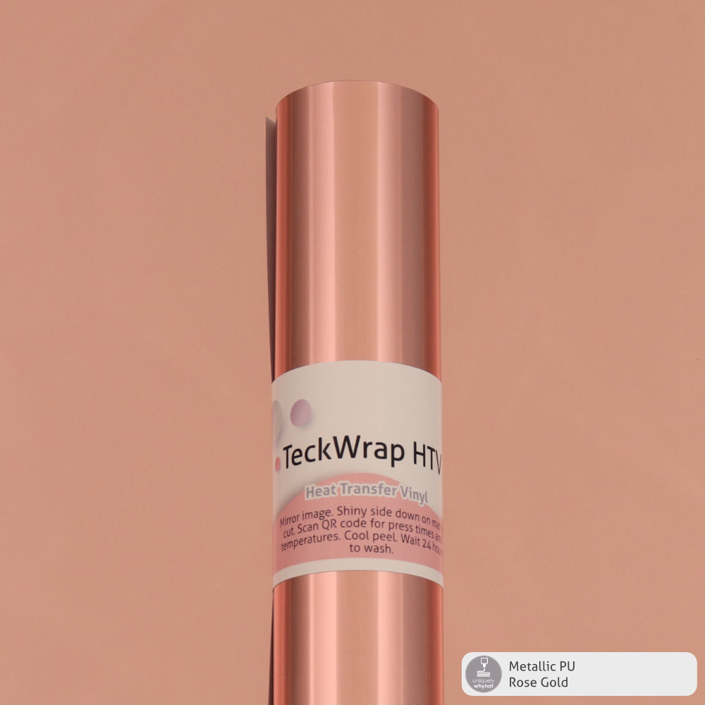 Metallic PU Heat Transfer Vinyl - TeckWrap