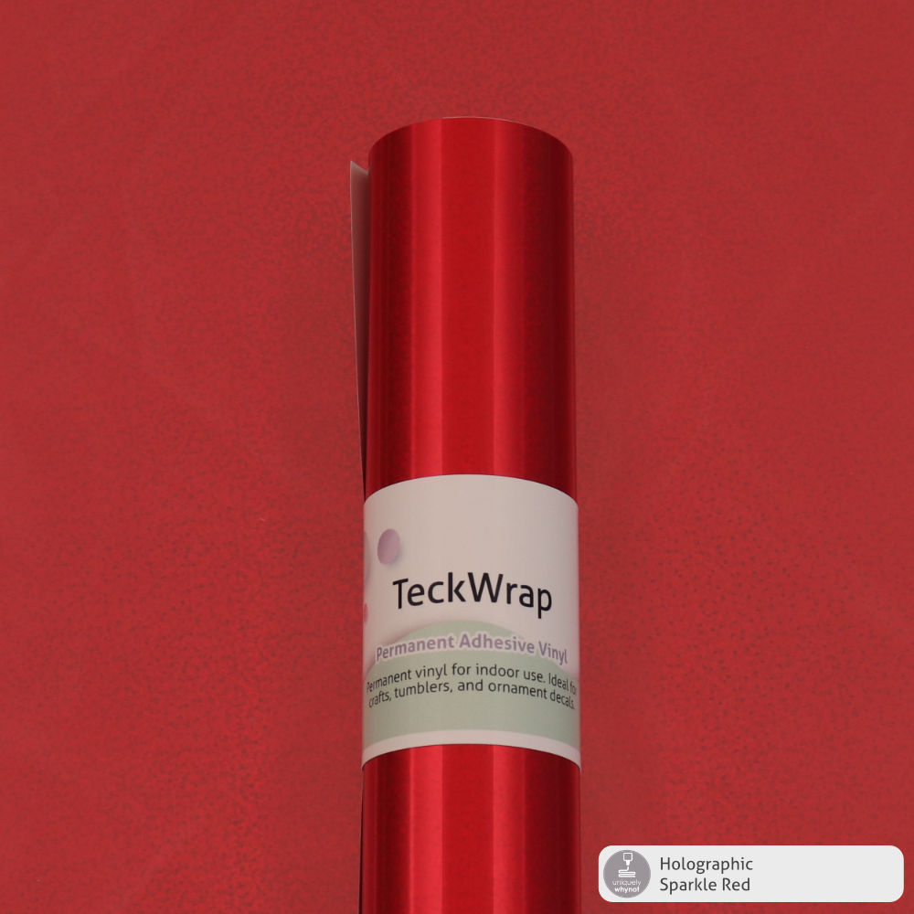 Holographic Glossy/ Sparkle Permanent Adhesive Vinyl - TeckWrap