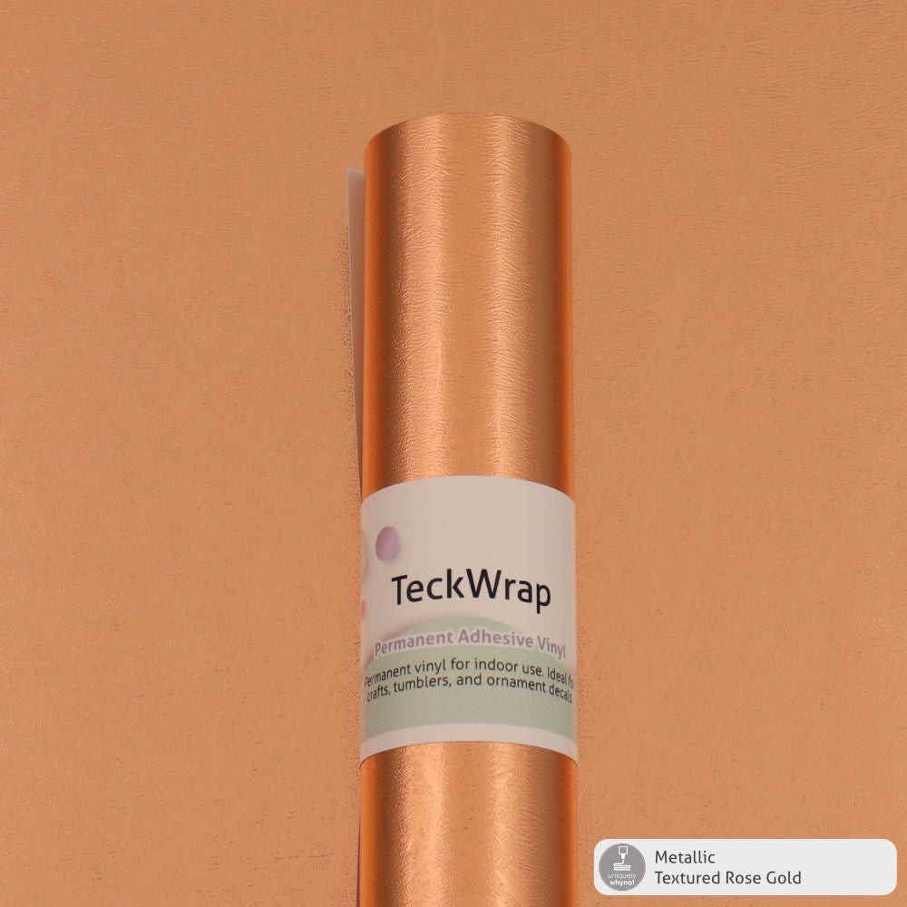 Metallic Permanent Adhesive Vinyl - TeckWrap - Uniquely Whynot Craft