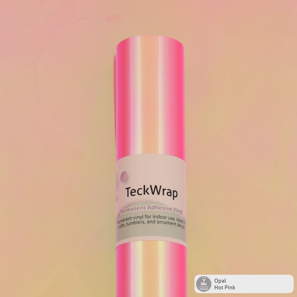 Opal Permanent Adhesive Vinyl - TeckWrap