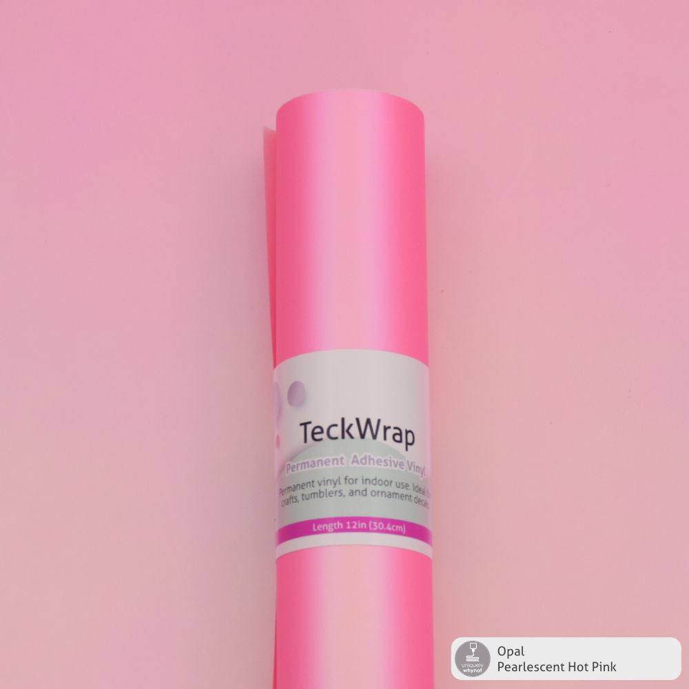 Opal Permanent Adhesive Vinyl - TeckWrap