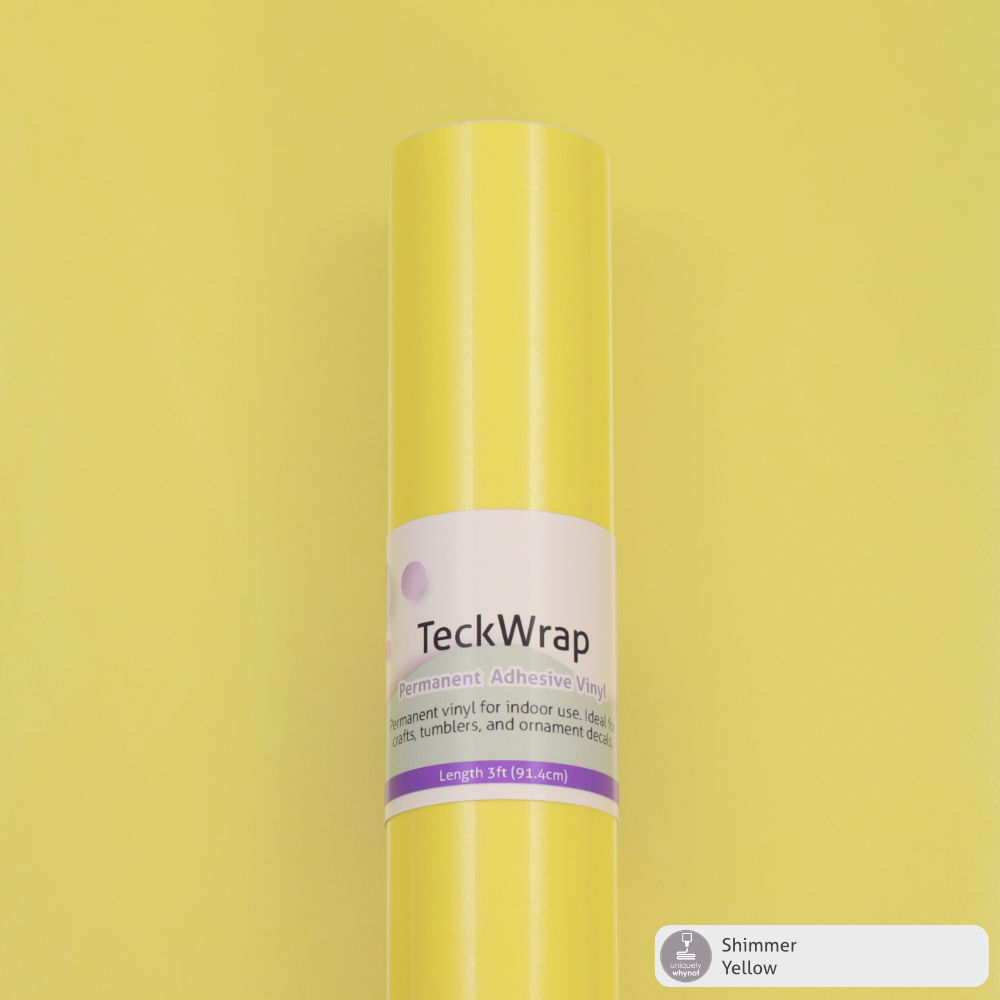 Shimmer Permanent Adhesive Vinyl - TeckWrap
