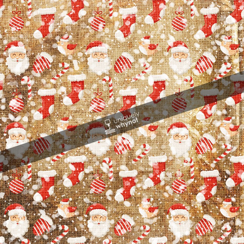 Pattern Craft Vinyl, HTV and Sublimation Paper - Vintage Christmas 03